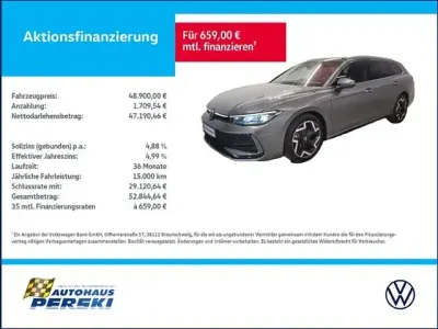 Usata VW Passat R-line 150 CV (110 kW) 2025 Grigio Station wagon