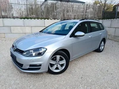 Gebraucht VW Golf VII Comfortline 105 PS (77 kW) 2014 Silber Kombi