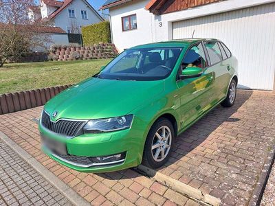 Gebraucht Skoda Rapid Clever 110 PS (80 kW) 2018 Grün Kleinwagen