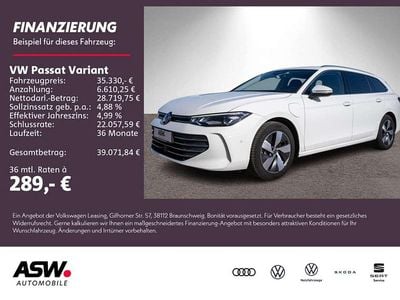 Gebraucht VW Passat Business 204 PS (150 kW) 2025 Pure white Kombi