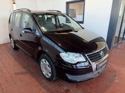 Gebraucht VW Touran Trendline 140 PS (102 kW) 2008 Schwarz Van / Kleinbus