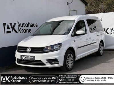 Gebraucht VW Caddy Maxi Trendline 150 PS (110 kW) 2019 Weiß Van / Kleinbus