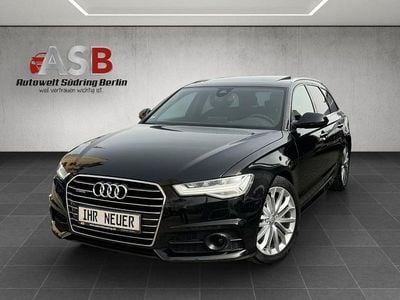 Mythosschwarz metallic Gebraucht 2016 Audi A6 S-Line Kombi | 25.999 € (Teuer)