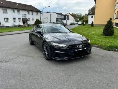 Brugt Audi A7 S-Line 286 HK (210 kW) 2020 Sort Sedan