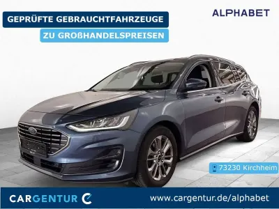 Gebraucht Ford Focus Titanium 116 PS (85 kW) 2023 Blau Kombi