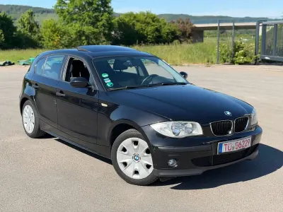 Gebraucht BMW 116 116 PS (85 kW) 2006 Schwarz Kleinwagen