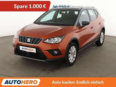 Gebraucht Seat Arona XCELLENCE 116 PS (85 kW) 2018 Orange SUV