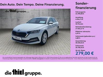 Weiß Gebraucht 2024 Skoda Octavia Style Kombi | 31.990 € (Fairer Preis)