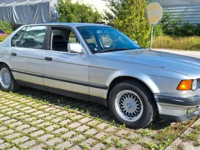 Brugt BMW 750L 299 HK (219 kW) 1991 Sølv Sedan