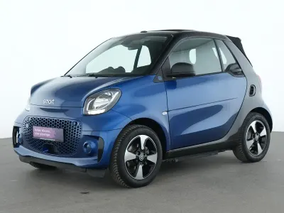 Gebraucht Smart ForTwo Electric Drive Passion 60 kW (82 PS) 2021 Blau Cabrio