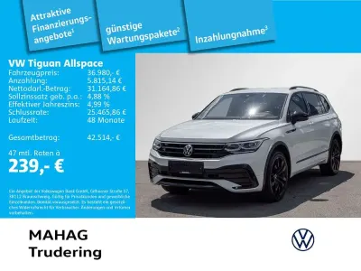 Gebraucht VW Tiguan Allspace R-line 245 PS (180 kW) 2023 Weiß SUV