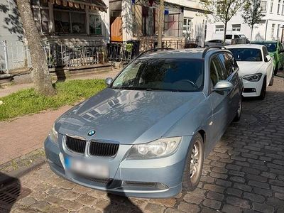 Brugt BMW 320 177 HK (130 kW) 2007 Blå Stationcar