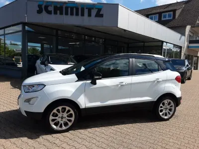 Usado Ford Ecosport Titanium 125 CV (91 kW) 2020 Blanco SUV