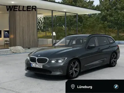 Gebraucht BMW 320 Advantage 190 PS (139 kW) 2020 Mineralgrau (grau) Kombi