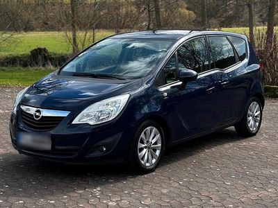 Gebraucht Opel Meriva 100 PS (73 kW) 2013 Blau Van / Kleinbus