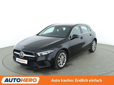 Gebraucht Mercedes A180 116 PS (85 kW) 2019 Schwarz Limousine