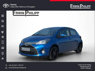 Gebraucht Toyota Yaris Comfort 99 PS (72 kW) 2014 Ultramarinblau metallic Kleinwagen