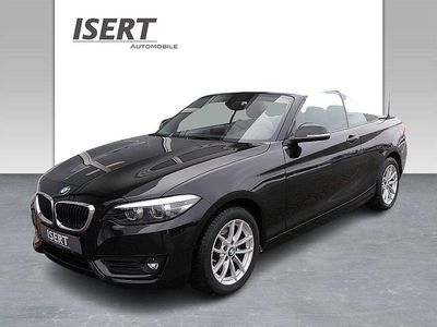 Gebraucht BMW 220 Advantage 184 PS (135 kW) 2018 Schwarz Cabrio