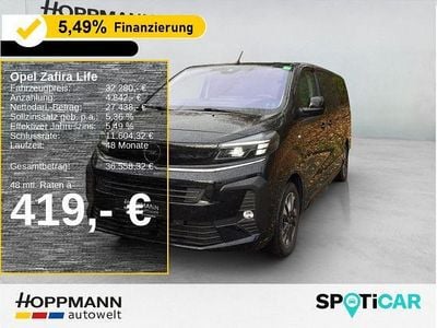 Gebraucht Opel Zafira Life Edition 177 PS (130 kW) 2024 Schwarz Van / Kleinbus