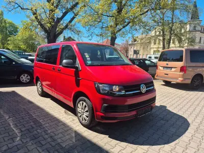 Brugt VW T6 150 HK (110 kW) 2018 Rød Van