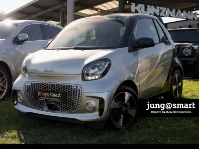Brugt Smart ForTwo Coupé Passion 60 kW (82 HK) 2023 Sølv Cabriolet