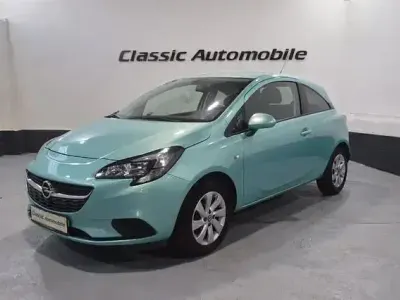 Gebraucht Opel Corsa Edition 90 PS (66 kW) 2015 Grün Kleinwagen