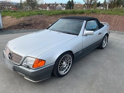 Usata Mercedes SL500 326 CV (239 kW) 1991 Argento Cabrio