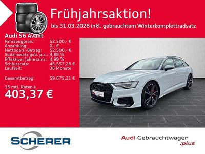 Gebraucht Audi S6 Comfort 344 PS (253 kW) 2024 Gletscherweiß metallic (metallic) Kombi