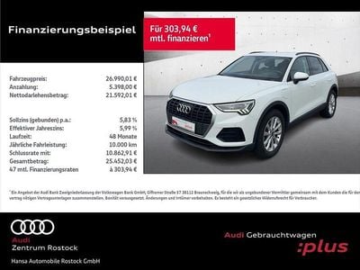 Ibisweiß Gebraucht 2021 Audi Q3 Ambiente SUV | 25.990 € (Guter Preis)