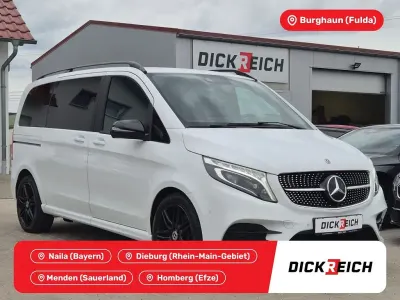 Gebraucht Mercedes V220 AMG 163 PS (119 kW) 2022 Bergkristallweiß metallic Van / Kleinbus