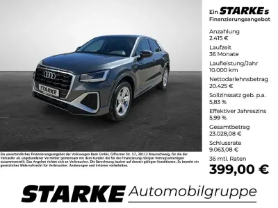 Gebraucht Audi Q2 S-Line 150 PS (110 kW) 2021 Grau (daytonagrau perleffekt) SUV