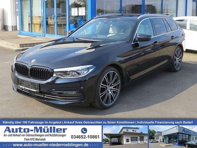Azuritschwarz ii metallic Gebraucht 2020 BMW 520 Kombi | 23.990 € (Teuer)