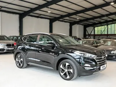 Gebraucht Hyundai Tucson Premium 141 PS (103 kW) 2016 Schwarz SUV