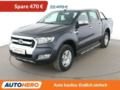 Używany Ford Ranger Limited 160 KM (117 kW) 2016 Szary Pickup