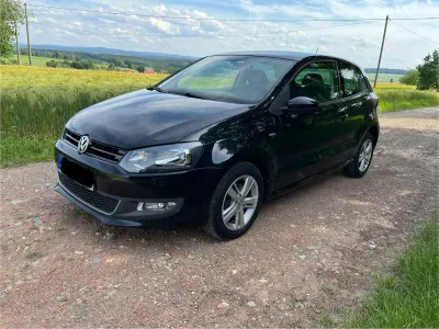 Gebraucht VW Polo 90 PS (66 kW) 2012 Schwarz Kleinwagen