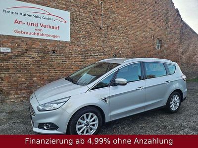 Silber Gebraucht 2017 Ford S-MAX Titanium Van / Kleinbus | 14.990 € (Guter Preis)