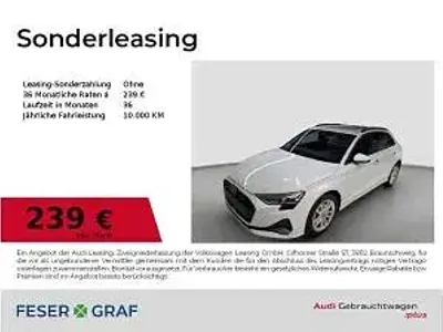 Gebraucht Audi A3 116 PS (85 kW) 2025 Weiß (gletscherweiß) Limousine