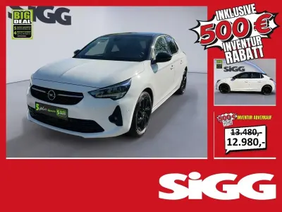 Gebraucht Opel Corsa GS Line 101 PS (74 kW) 2023 Jade weiss/arktis weiss Kleinwagen