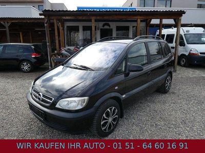 Usata Opel Zafira Njoy 125 CV (91 kW) 2004 Nero Monovolume