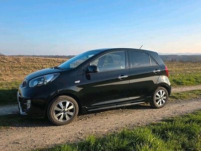 Gebraucht Kia Picanto DREAM-TEAM Edition 86 PS (63 kW) 2015 Schwarz Kleinwagen