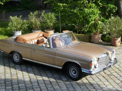 Gebraucht Mercedes 280 SE 200 PS (147 kW) 1969 Gold Cabrio