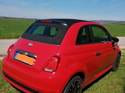 Usata Fiat 500C Sport 86 CV (63 kW) 2017 Rosso Cabrio