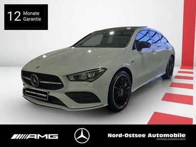 Gebraucht Mercedes CLA250e Shooting Brake AMG 160 PS (117 kW) 2021 Digitalweiß Kombi