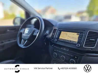Gebraucht Seat Alhambra Style 177 PS (130 kW) 2013 Schwarz Van / Kleinbus