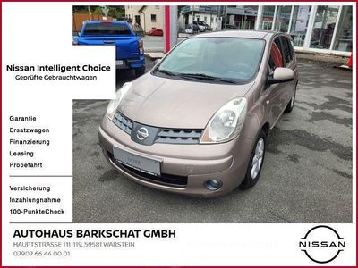 Gebraucht Nissan Note 88 PS (64 kW) 2007 Braun Van / Kleinbus