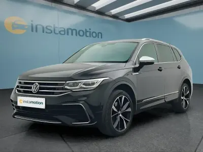 Gebraucht VW Tiguan Allspace 200 PS (147 kW) 2022 Schwarz SUV