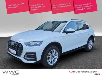 Gebraucht Audi Q5 299 PS (219 kW) 2022 Gletscherweiß metallic SUV