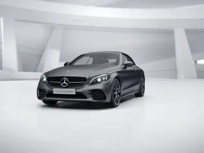 Brugt Mercedes C400 AMG 333 HK (244 kW) 2022 Grå Cabriolet