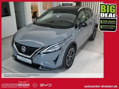 Gebraucht Nissan Qashqai Tekna+ 158 PS (116 kW) 2022 Ceramic grey p/black m SUV