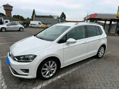 Gebraucht VW Golf Sportsvan Highline 150 PS (110 kW) 2015 Weiß Van / Kleinbus